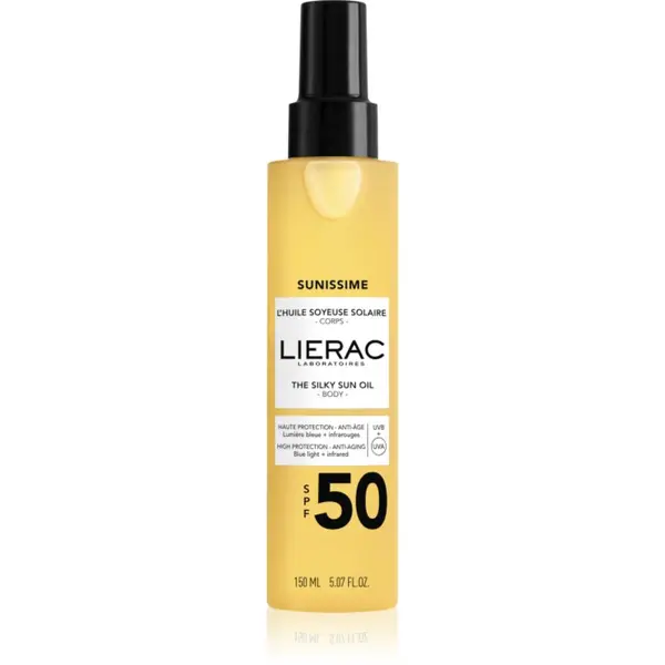 Lierac Lierac Sunissime The Silky Sun Oil олио за загар SPF 50 150 мл.