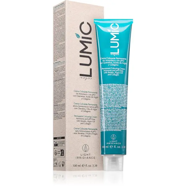 Light Irridiance Light Irridiance Lumic боя за коса без амоняк цвят 6.0 Dark Blonde 100 мл.