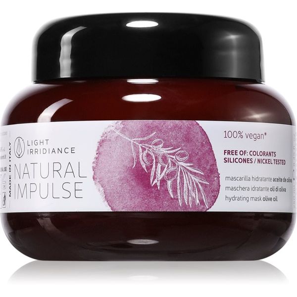 Light Irridiance Light Irridiance Natural Impulse Olive oil хидратираща маска за по-лесно разресване на косата 250 мл.