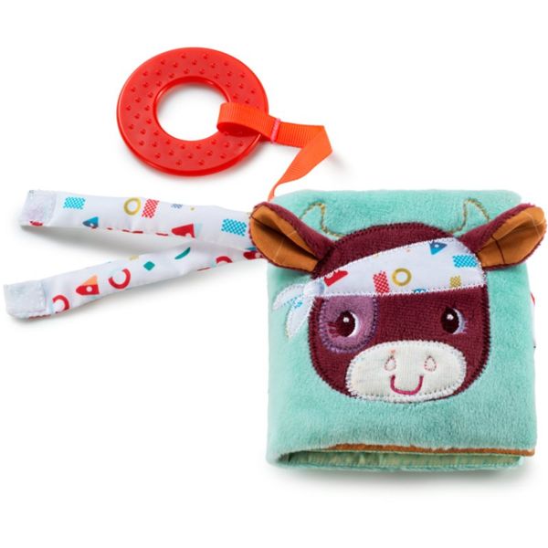 Lilliputiens Lilliputiens Playbook Farm контрастна образователна книжка с гризалка 1 бр.