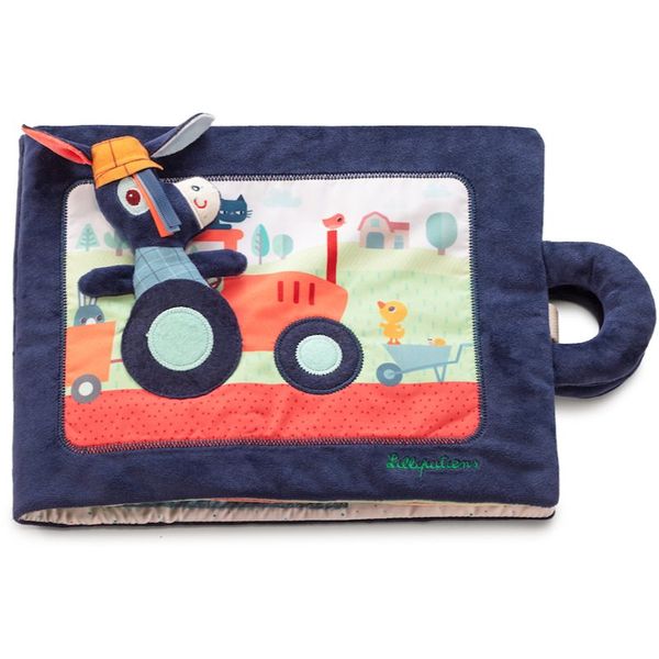 Lilliputiens Lilliputiens Playbook Ignace at the Farm контрастна образователна книжка 18 m+ 1 бр.