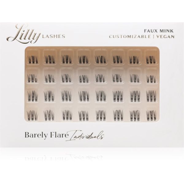 Lilly Lashes Lilly Lashes Individual Flares изкуствени мигли цвят Barely Flare 32 бр.