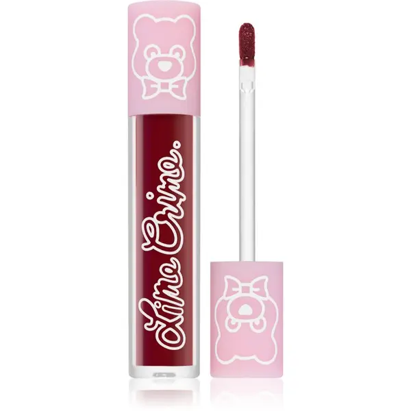 Lime Crime Lime Crime Plushies течно червило цвят Blackberry 3,5 мл.
