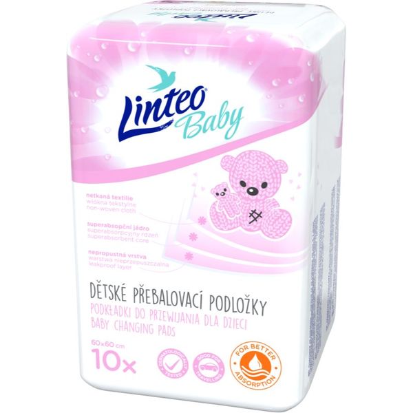 Linteo Linteo Baby Changing Pads подложки за смяна на пелените 60x60 10 бр.