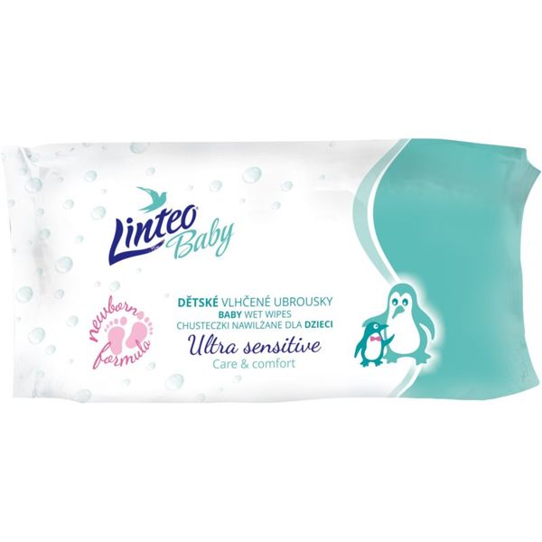 Linteo Linteo Baby Ultra Sensitive нежни мокри кърпички за бебета 64 бр.