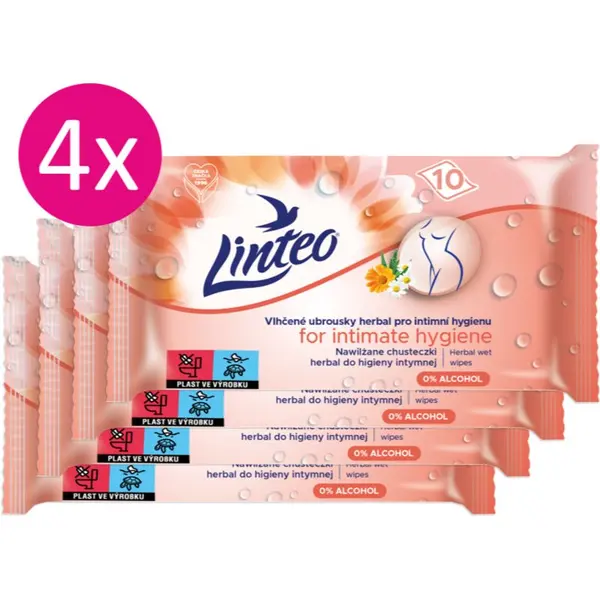 Linteo Linteo Personal hygiene мокри кърпички