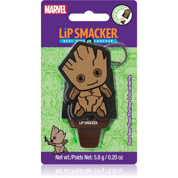 Lip Smacker Lip Smacker Marvel Guardians of the Galaxy ключодържател с балсам за деца Groot (Root Beer Float) 5,8 гр.
