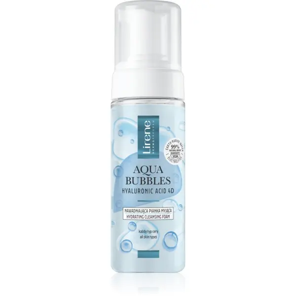 Lirene Lirene Aqua Bubbles хидратираща почистваща пяна 150 мл.