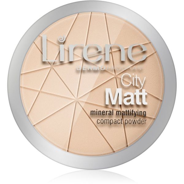 Lirene Lirene City Matt матираща пудра цвят 01 Transparent 9 гр.