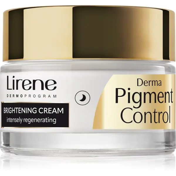 Lirene Lirene Derma Pigment Control Brightening Night Cream озаряващ нощен крем за кожа с хиперпигментация 50 мл.