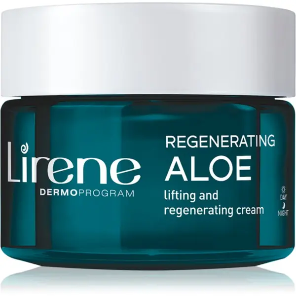 Lirene Lirene Hydration & Nourishment Regenerating Aloe регенериращ лифтинг крем с алое вера и масло от шеа 50 мл.