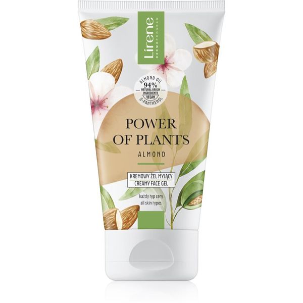Lirene Lirene Power of Plants Almond почистващ гел-крем за лице 150 мл.