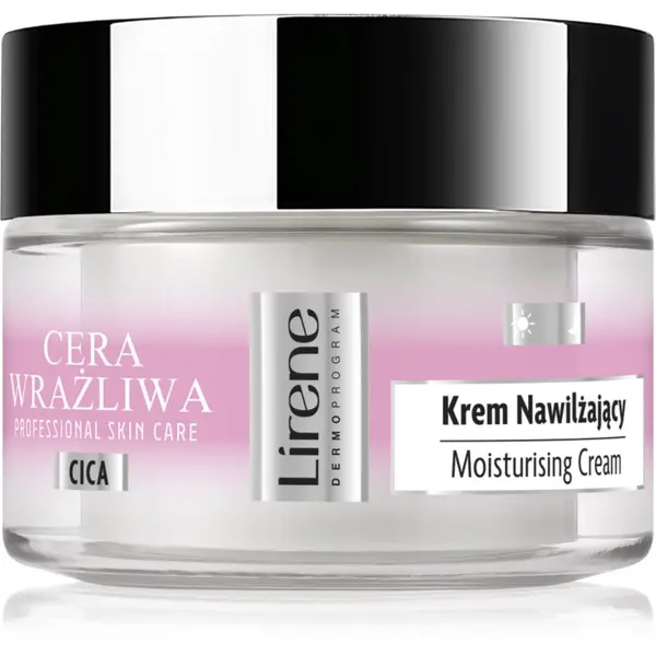 Lirene Lirene Sensitive skin хидратиращ крем за чувствителна кожа на лицето 50 мл.