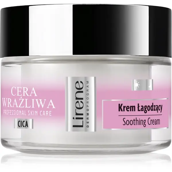 Lirene Lirene Sensitive skin подхранващ крем за чувствителна кожа на лицето 50 мл.