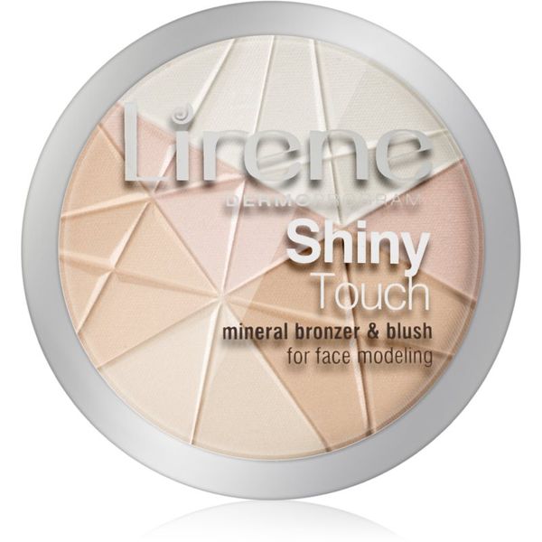 Lirene Lirene Shiny Touch озаряваща пудра  за лице и очи 9 гр.