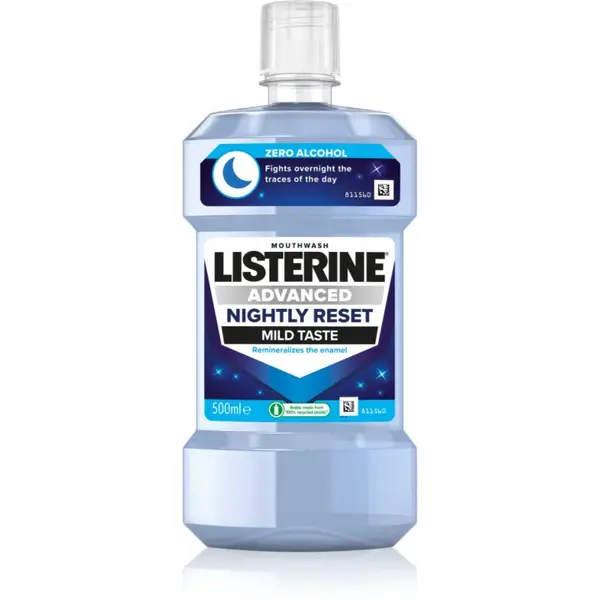 Listerine Listerine Advanced Nightly Reset реминализираща вода за уста 500 мл.