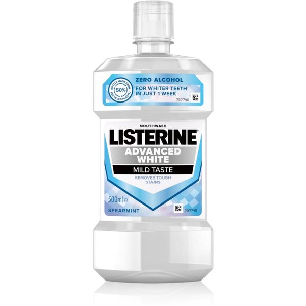 Listerine Listerine Advanced White Mild Taste вода за уста с избелващ ефект 500 мл.
