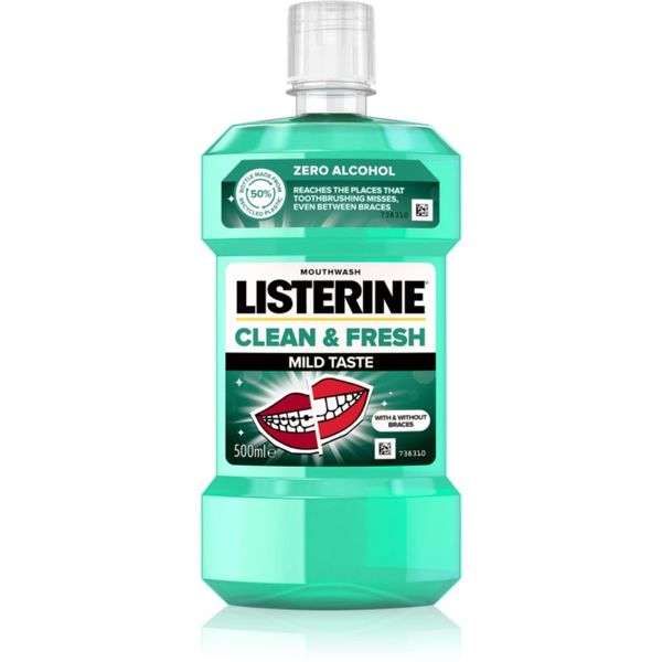 Listerine Listerine Clean & Fresh вода за уста срещу кариес 500 мл.