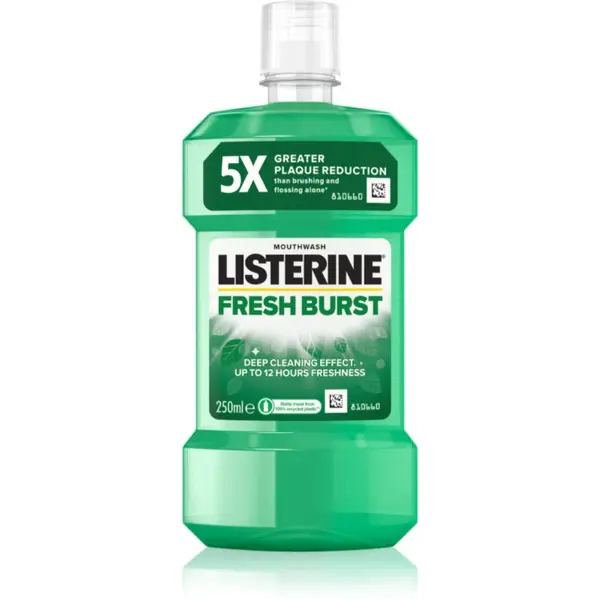 Listerine Listerine Fresh Burst вода за уста против зъбна плака 250 мл.
