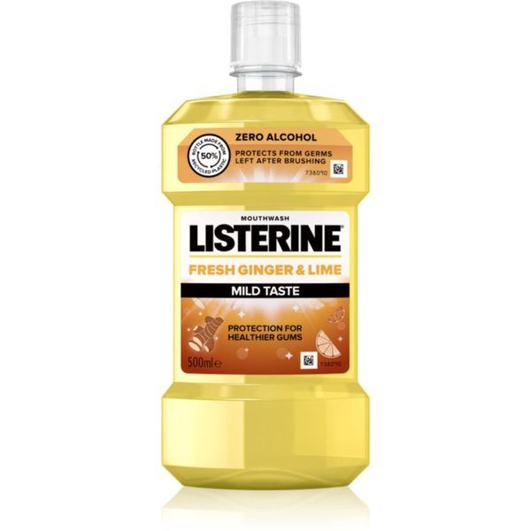 Listerine Listerine Fresh Ginger & Lime освежаваща вода за уста 500 мл.