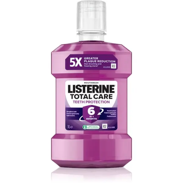 Listerine Listerine Total Care Teeth Protection вода за уста за цялостна защита на зъбите 6 в 1 1000 мл.
