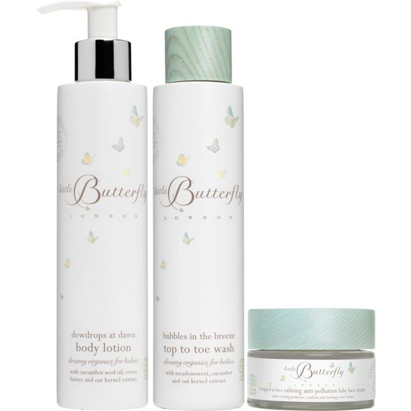 Little Butterfly Little Butterfly Little One's Essentials Kit подаръчен комплект за бебета 3 бр.