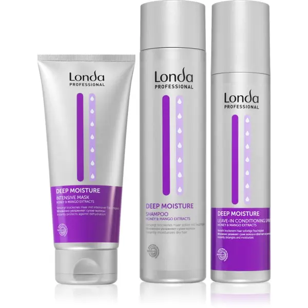 Londa Professional Londa Professional Deep Moisture Set комплект за суха коса 3 бр.