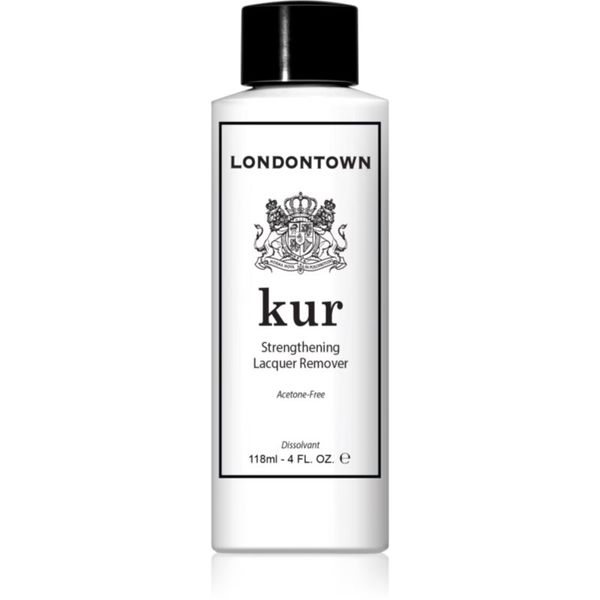LONDONTOWN LONDONTOWN Kur Strengthening Lacquer Remover лакочистител 118 мл.