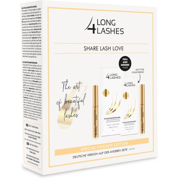 Long 4 Lashes Long 4 Lashes FX5 Power Formula подаръчен комплект (за мигли )