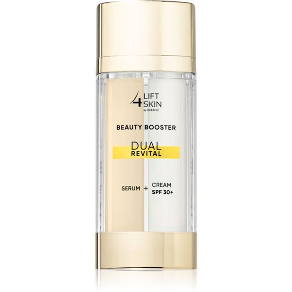 Long 4 Lashes Long 4 Lashes Lift 4 Skin Beauty Booster двуфазна грижа с ревитализиращ ефект SPF 30 Dual Revital 2x15 мл.