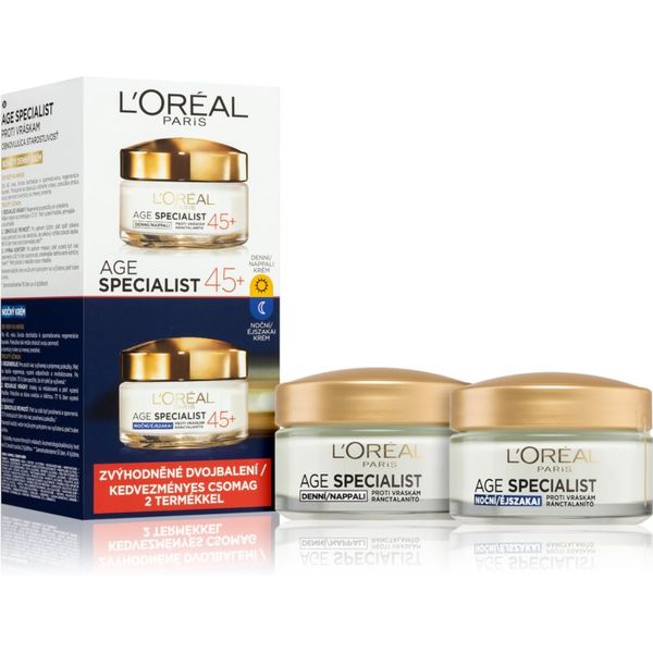 L’Oréal Paris L’Oréal Paris Age Specialist 45+ изгодна опаковка (за зряла кожа )