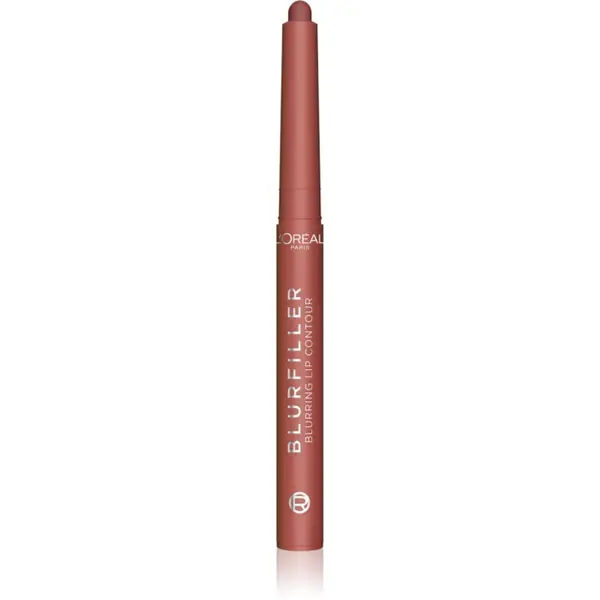 L’Oréal Paris L’Oréal Paris Blurfiller Lip Contour кремообразен молив за устни цвят 535 Brown Caramel 1 гр.