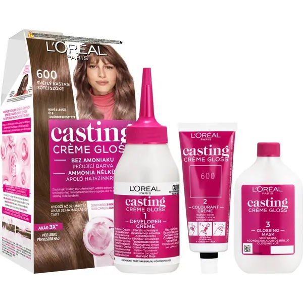 L’Oréal Paris L’Oréal Paris Casting Creme Gloss боя за коса цвят 600 Light Brown 1 бр.