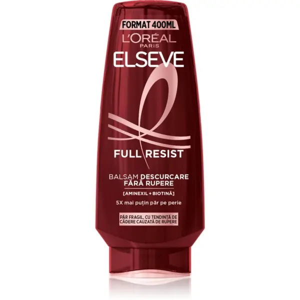 L’Oréal Paris L’Oréal Paris Elseve Full Resist Aminexil подсилващ балсам за тънка коса със склонност към косопад 400 мл.
