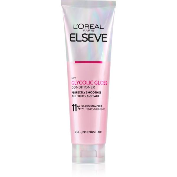 L’Oréal Paris L’Oréal Paris Elseve Glycolic Gloss балсам за коса за блясък и мекота на косата 150 мл.