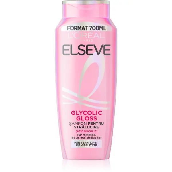 L’Oréal Paris L’Oréal Paris Elseve Glycolic Gloss шампоан за блясък 700 мл.