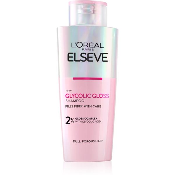 L’Oréal Paris L’Oréal Paris Elseve Glycolic Gloss съживяващ шампоан за озаряване на коса без блясък 200 мл.