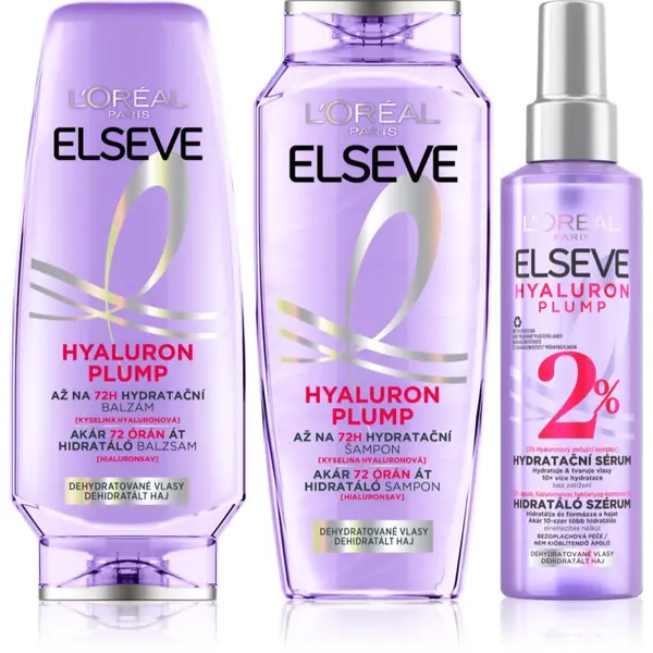 L’Oréal Paris L’Oréal Paris Elseve Hyaluron Plump комплект За коса