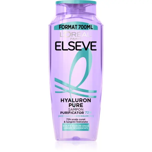 L’Oréal Paris L’Oréal Paris Elseve Hyaluron Pure хидратиращ шампоан за мазен скалп и сухи краища 700 мл.