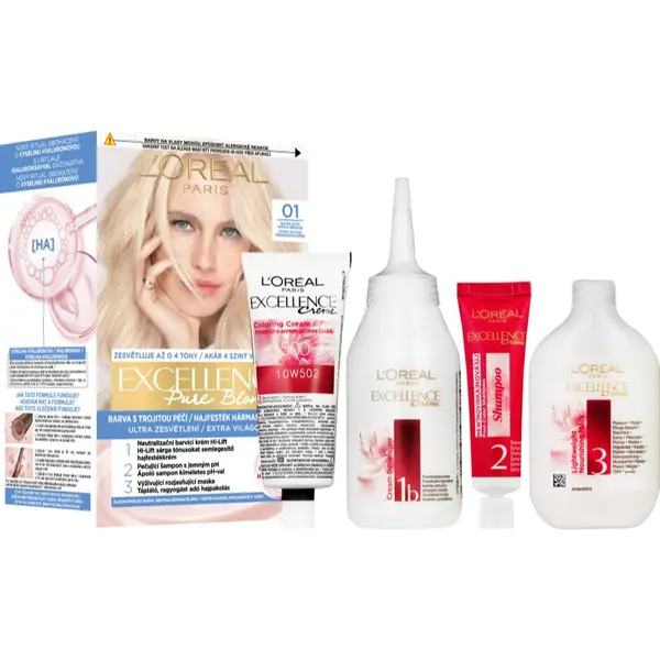 L’Oréal Paris L’Oréal Paris Excellence Creme боя за коса цвят 01 Lightest Natural Blonde 1 бр.