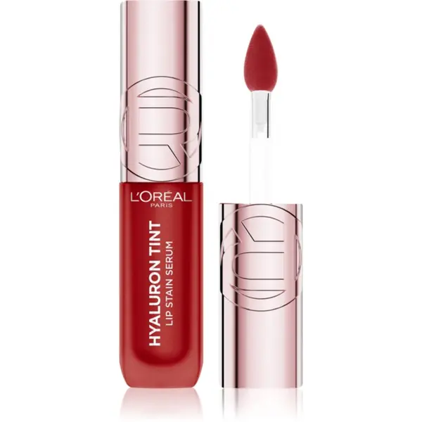 L’Oréal Paris L’Oréal Paris Hyaluron Tint Lip Stain Serum течно червило с хидратиращ ефект цвят 420 Le Rouge Paris 5 мл.