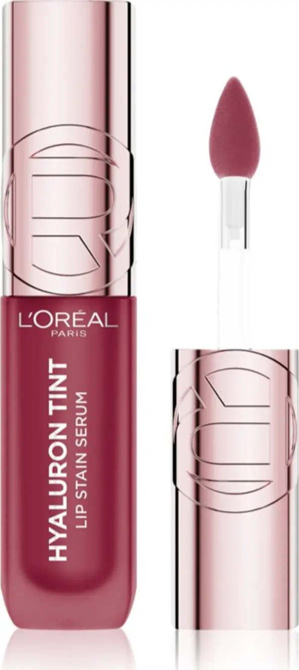 L’Oréal Paris L’Oréal Paris Hyaluron Tint Lip Stain Serum течно червило с хидратиращ ефект цвят 490 Berry Jolie 5 мл.