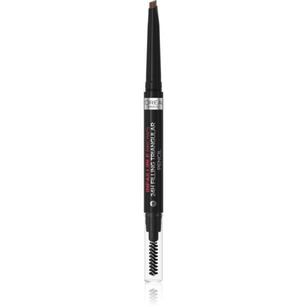 L’Oréal Paris L’Oréal Paris Infaillible 24h Filling Triangular Pencil прецизен молив за вежди водоустойчив цвят 5.23 Auburn 1 мл.