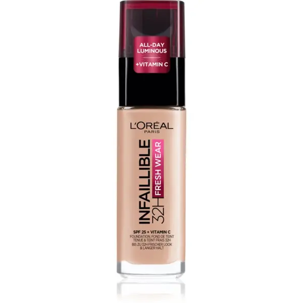 L’Oréal Paris L’Oréal Paris Infaillible 32H Fresh Wear дълготраен течен фон дьо тен цвят 130 COOL ROSE 30 мл.