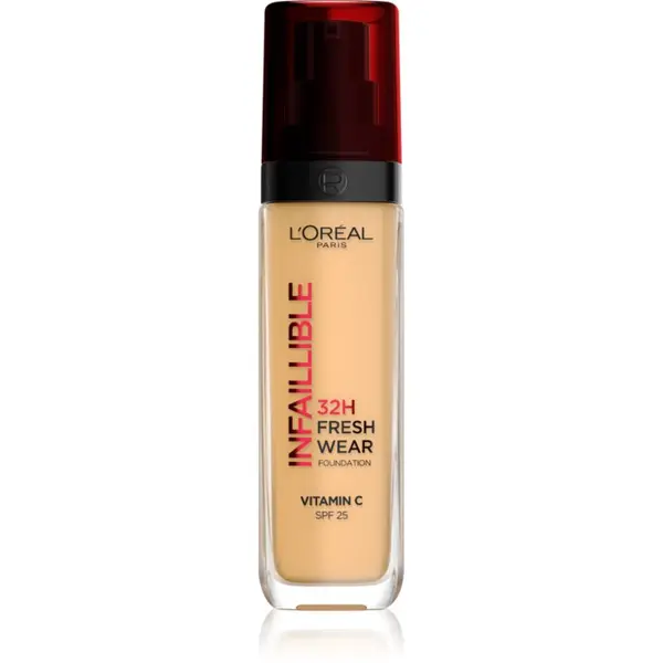 L’Oréal Paris L’Oréal Paris Infaillible 32H Fresh Wear дълготраен течен фон дьо тен цвят 140 Cool Rosé 30 мл.