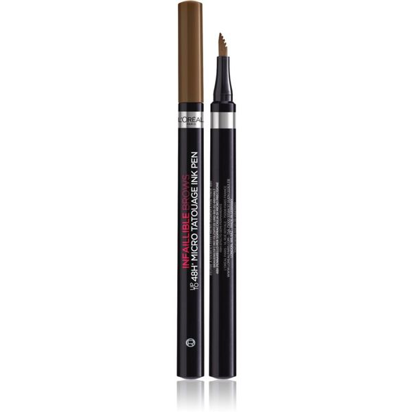 L’Oréal Paris L’Oréal Paris Infaillible Brows дълготраен молив за вежди цвят 105 Brunette 1 гр.