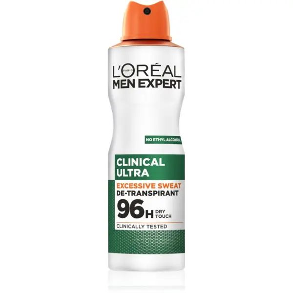 L’Oréal Paris L’Oréal Paris Men Expert Clinical Ultra антиперспирант-спрей за мъже 150 мл.