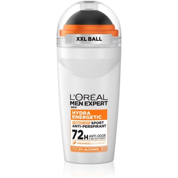 L’Oréal Paris L’Oréal Paris Men Expert Hydra Energetic рол- он против изпотяване против миризма и изпотяване 50 мл.
