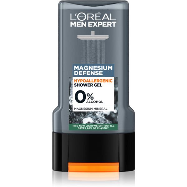 L’Oréal Paris L’Oréal Paris Men Expert Magnesium Defence хипоалергенен душ-гел за мъже 300 мл.