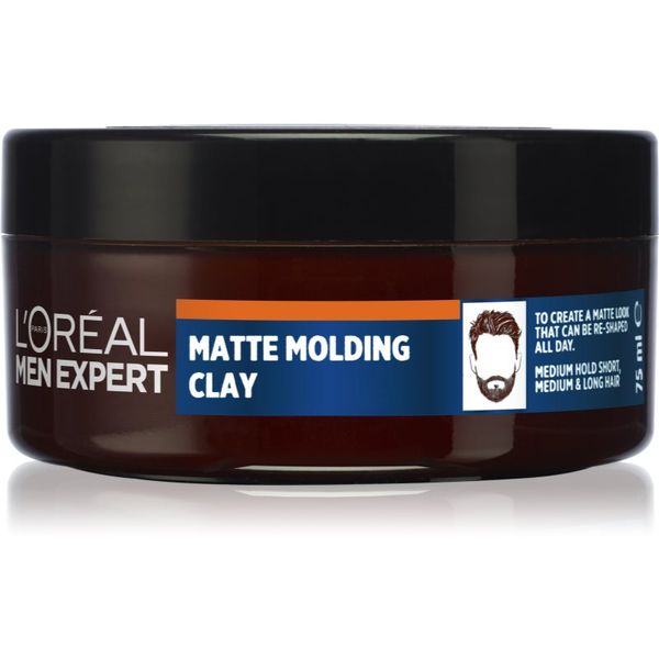 L’Oréal Paris L’Oréal Paris Men Expert Messy Hair стилизиращ клей за коса с матиращ ефект 75 мл.